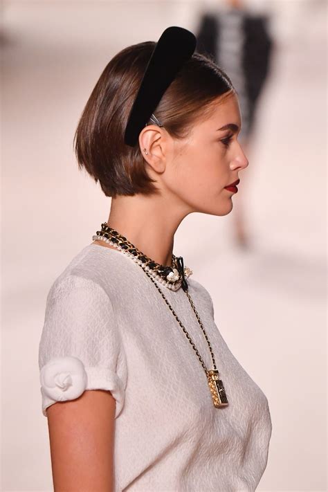 haircut chanel|best Chanel runway hair.